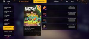 Loot Box Bermuda Flashback Free Fire (FF)